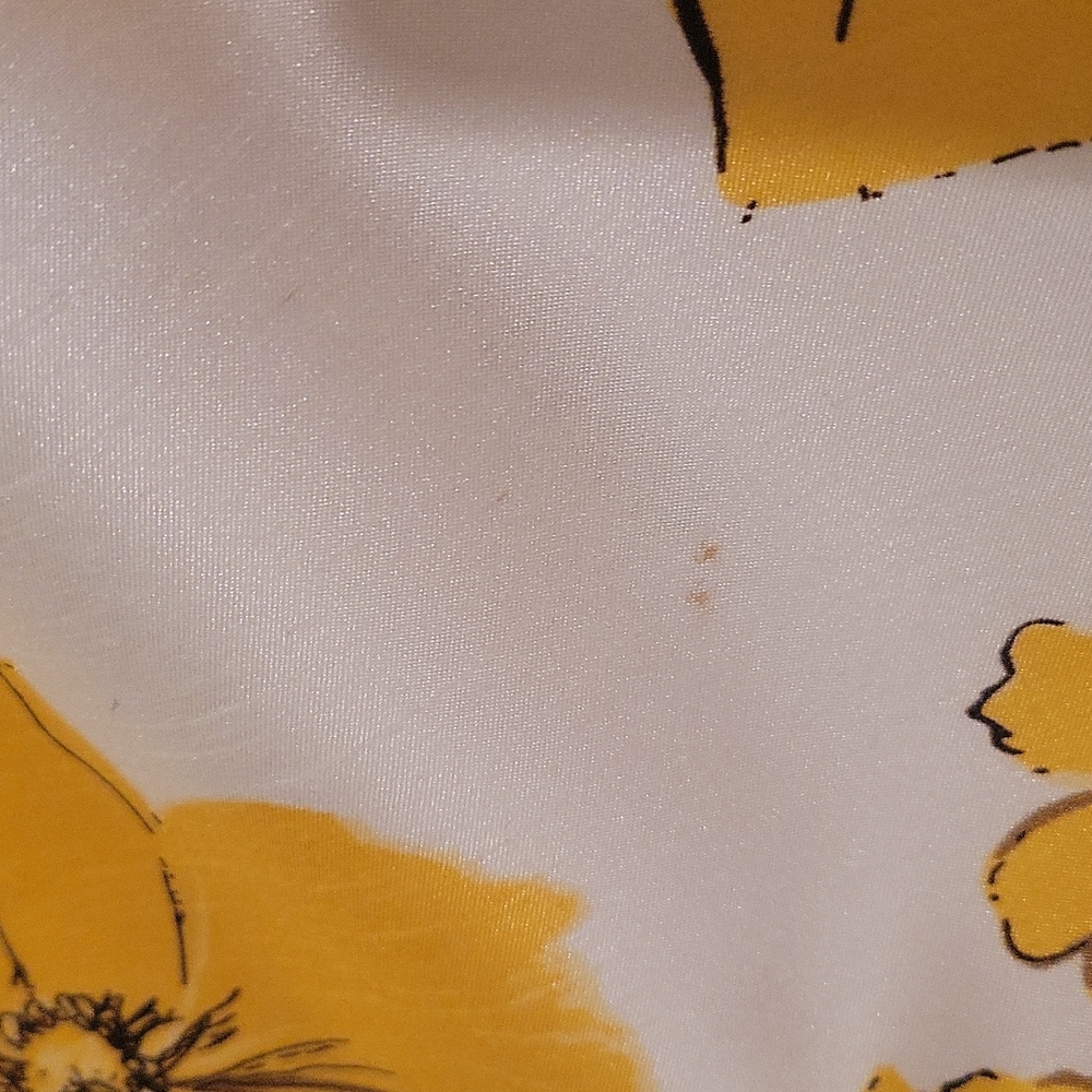 Jessica Howard Yellow and White Floral Ruffle Sheath Dress - Picture 11 of 16